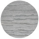 preview thumbnail 28 of 32, SAFAVIEH Handmade Abstract Janet Modern Wool Rug 6' Round - Grey - Round