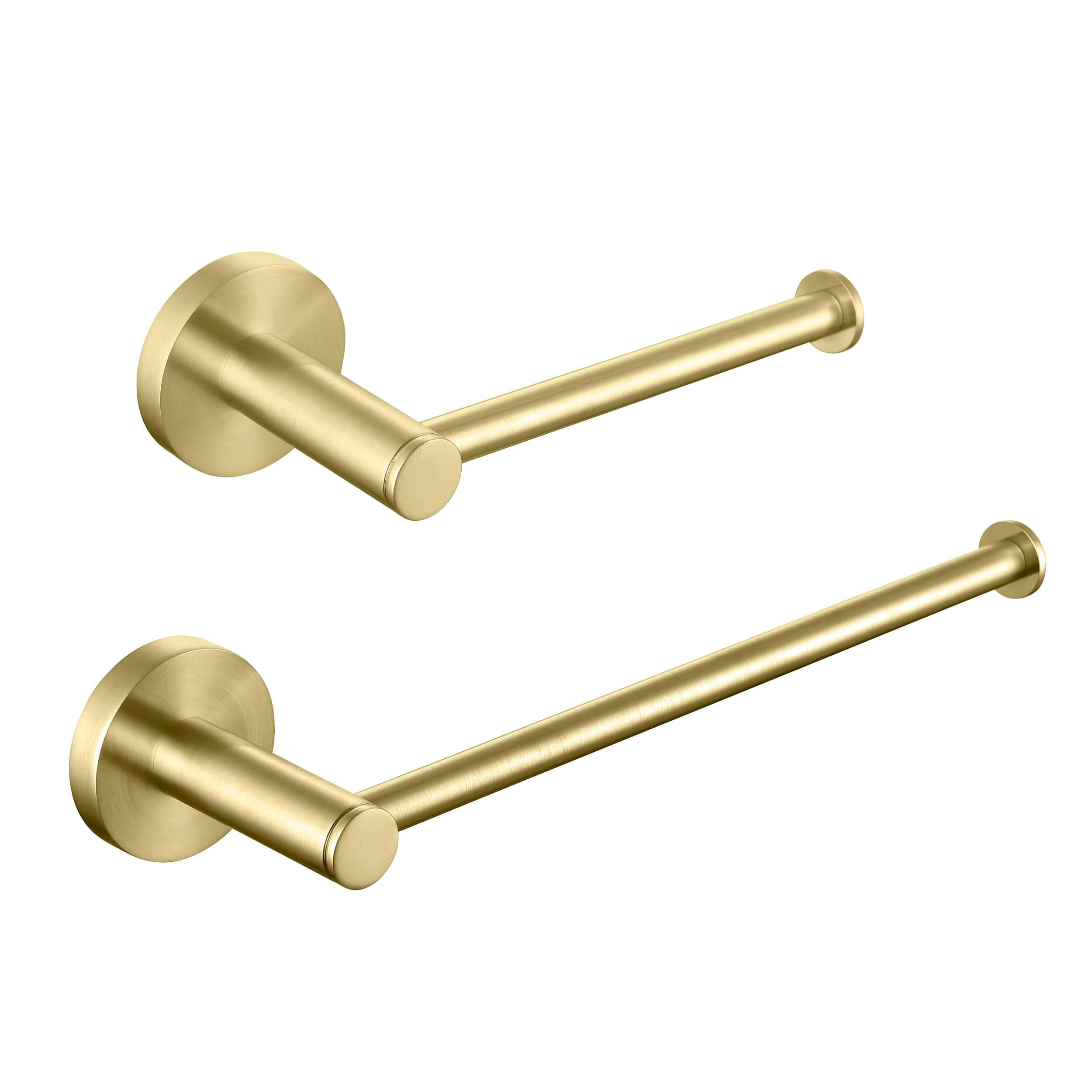 Circular 2-Piece Bathroom Hardware Set