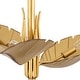 preview thumbnail 5 of 6, Varaluz Banana Leaf 3-Light Semi-Flush Wall Sconce