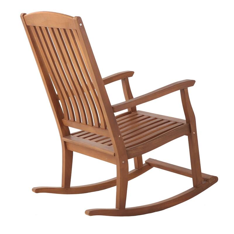 Nordic Style Oiled Premium Teak Rocking Chair