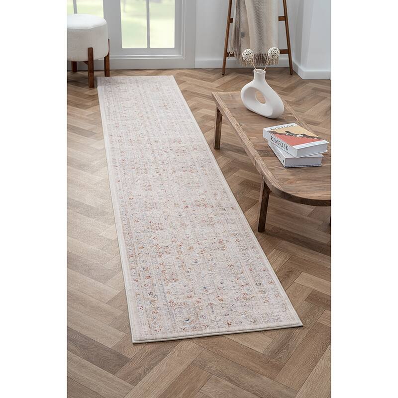 Sevita Luna High-LowTextured Traditional Performance Indoor Area Rug