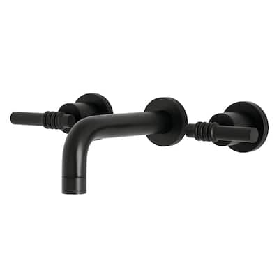 Milano Two-Handle Wall Mount Bathroom Faucet