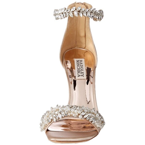 Badgley Mischka Womens Fiorenza Heeled Sandal