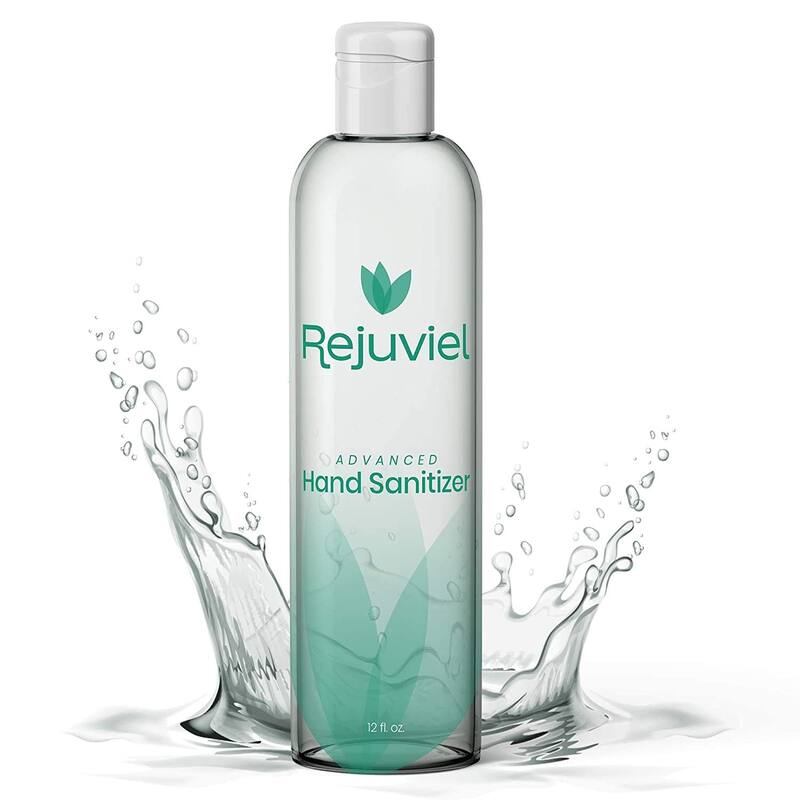 Rejuviel Advanced Gel Hand Sanitizer 12 oz. - Pack of 20