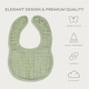 preview thumbnail 54 of 65, Muslin Cotton Baby Bibs Adjustable Size by Comfy Cubs