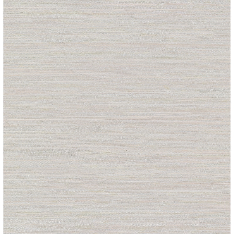 A-Street Prints Kira Dove Hemp Grasscloth Wallpaper