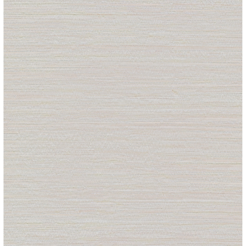 A-Street Prints Kira Dove Hemp Grasscloth Wallpaper