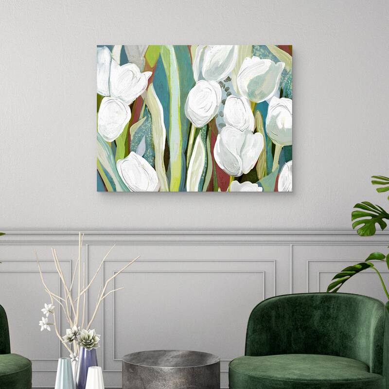 Organic Garden by Studio Arts Canvas Art Print