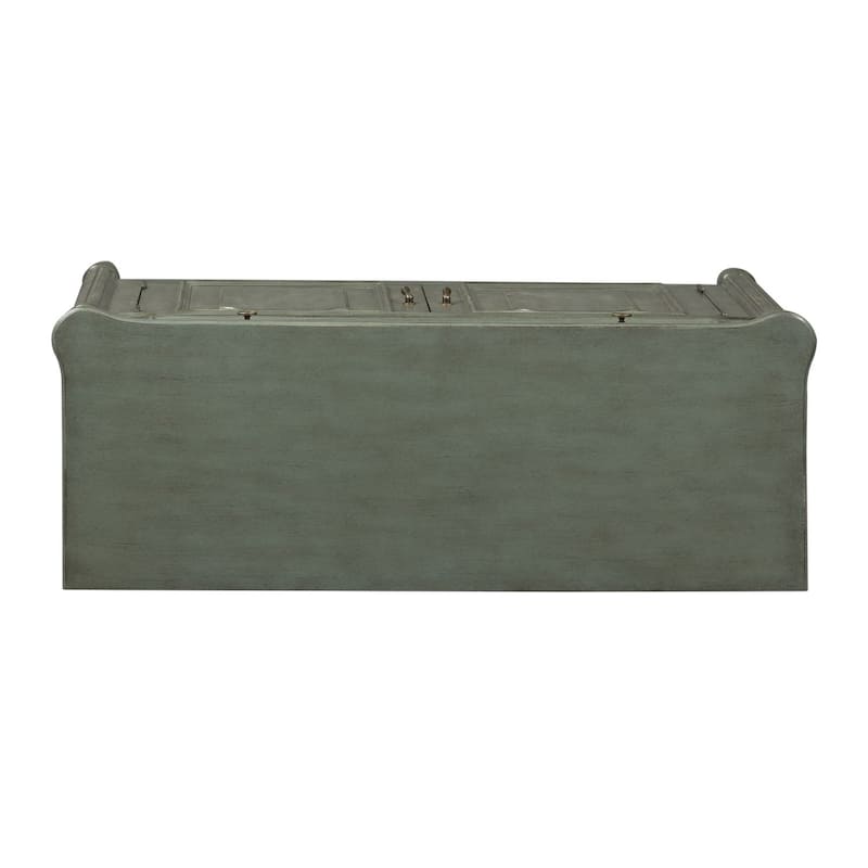 Madison Park Gray 1-Drawer 2-Door Accent Cabinet