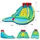 preview thumbnail 2 of 8, Gymax Inflatable Mighty Water Park Bouncy Splash Pool Climbing Wall