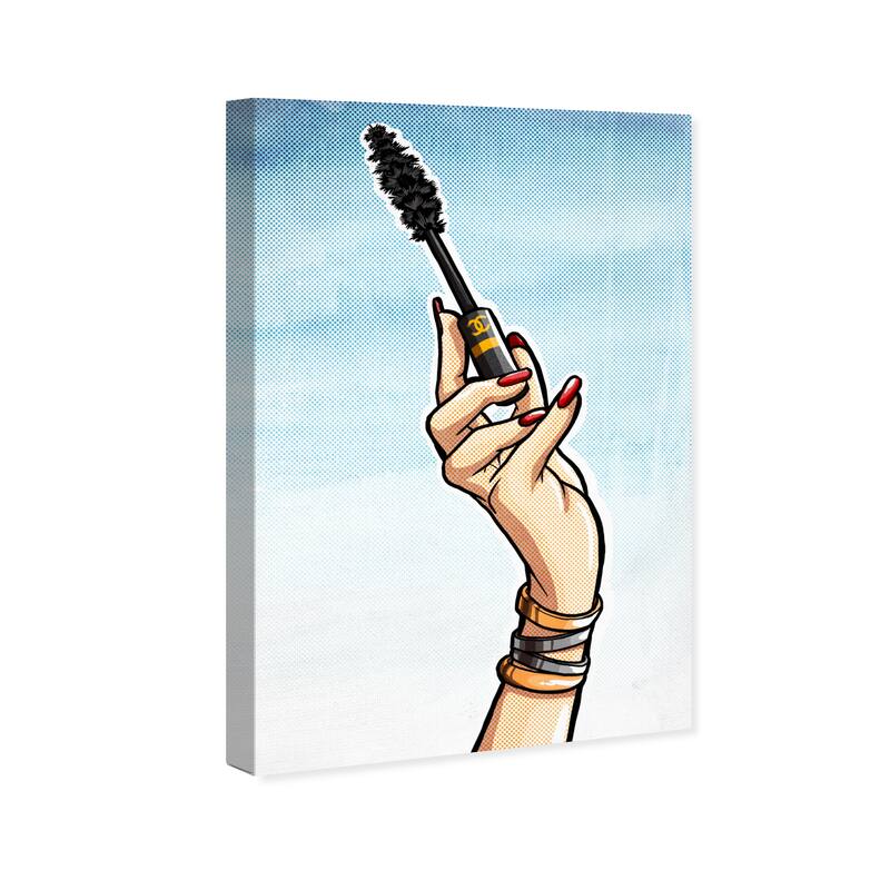 Wynwood Studio Canvas Fashion and Glam Right Tool for the Job Gold and Metallic Gold Glam Wall Art Canvas Print