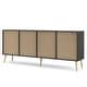 preview thumbnail 8 of 13, Carson Carrington Kristiansund Two-tone 8-drawer Dresser