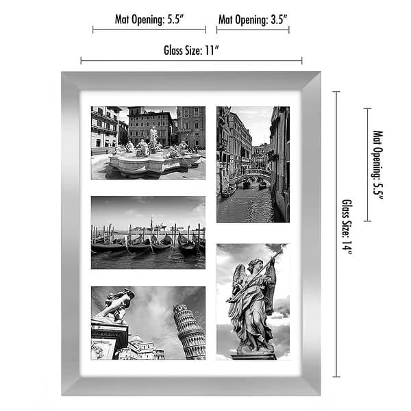 Americanflat 11x14 Collage Picture Frame, Five 4x6 Picture Displays Bed Bath & Beyond 35557723
