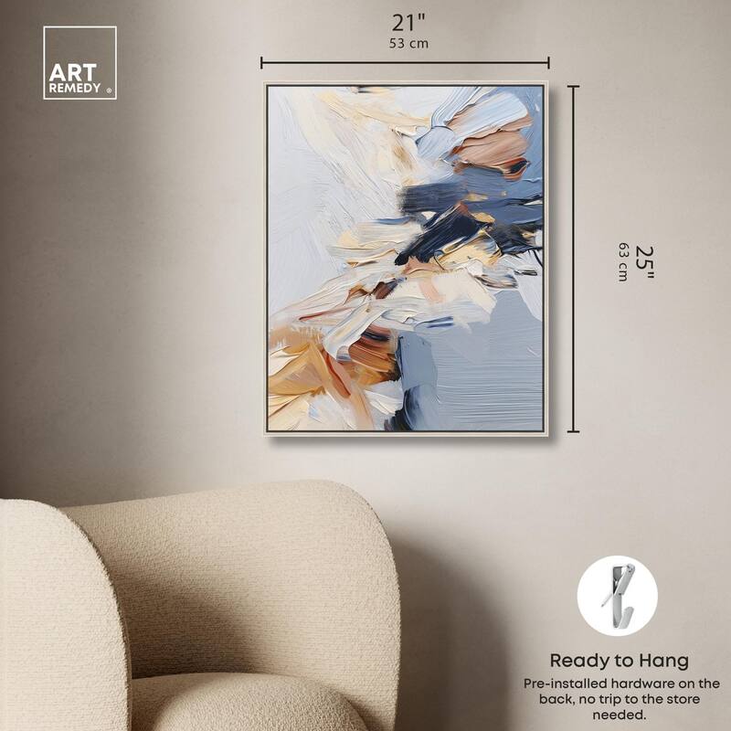 A Symphony in White II Canvas by Art Remedy