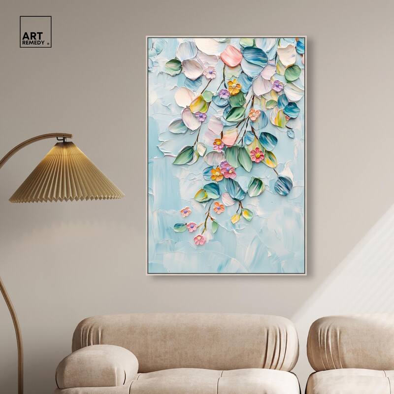 Textured Tendrils II Canvas by Art Remedy