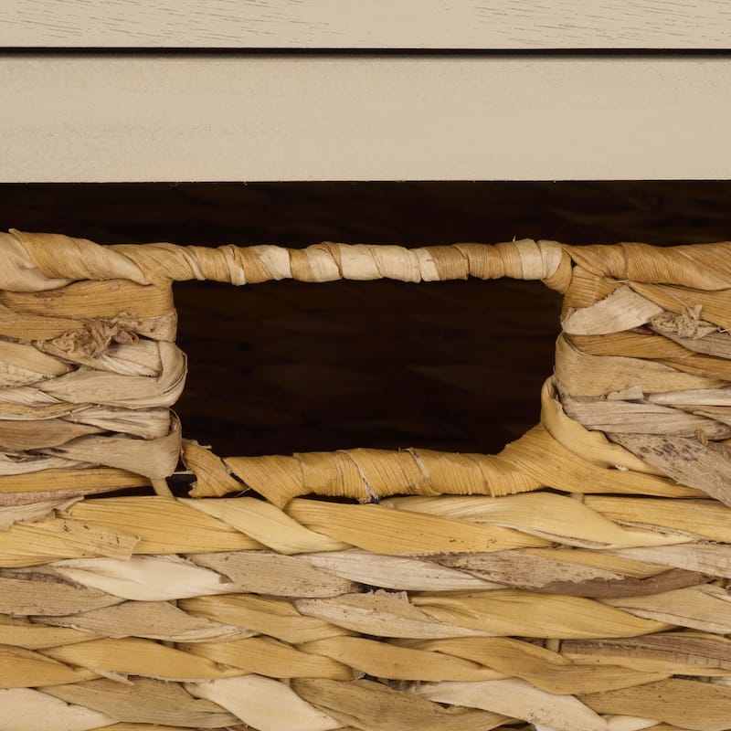 SAFAVIEH Alverta Red Storage Side Table - 15.9" x 13" x 27.6" - 16"W x 13"D x 26"H