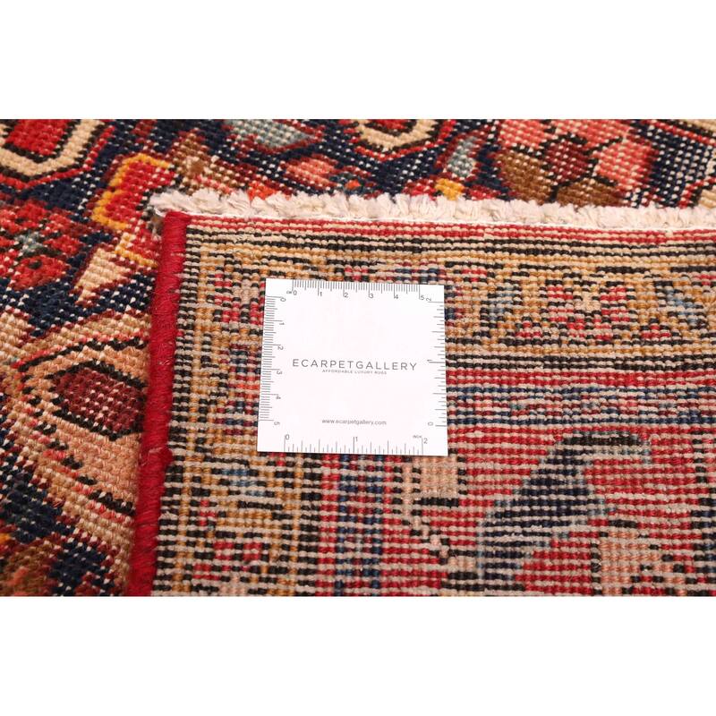 ECARPETGALLERY Hand-knotted Anatolian Vintage Red Wool Rug - 3'0 x 10'10