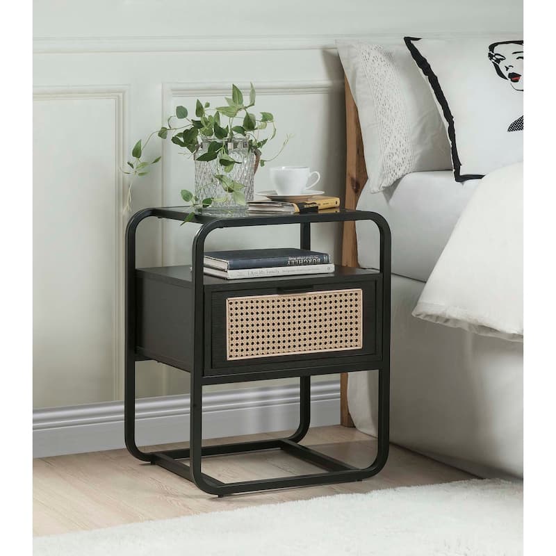 Metal Frame Accent Table