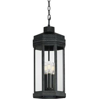 Maxim 30229CL Wright 3 Light 9" Wide Outdoor Mini Pendant