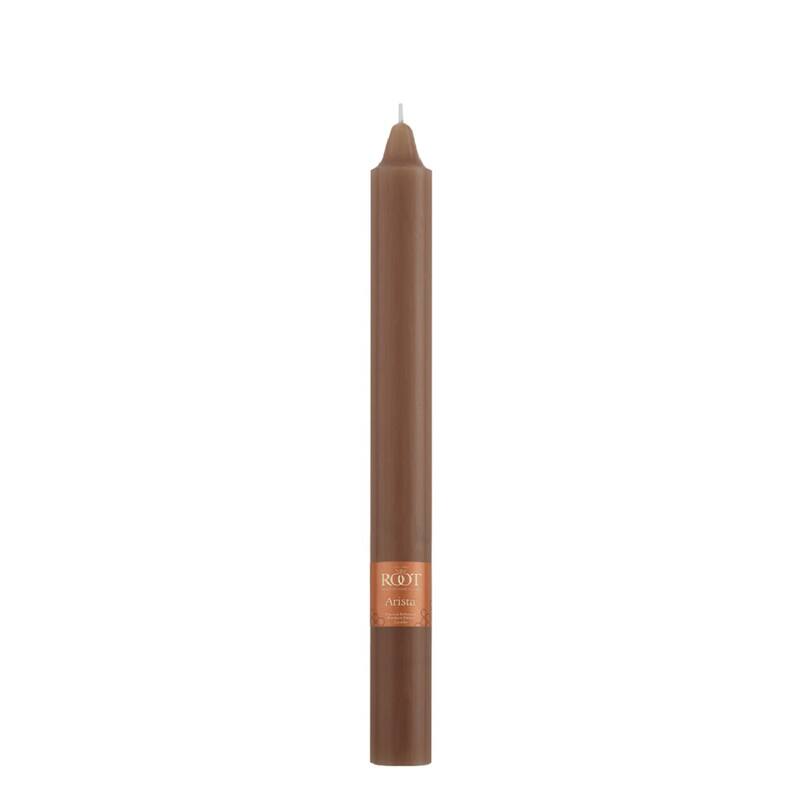 Root 9 inch Unscented Smooth Arista Taper Candles box of 12