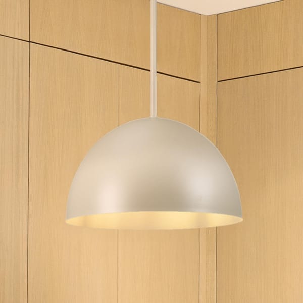 slide 2 of 7, Hunter Erling 1-Light Medium Pendant - Kitchen, Dining Room, Entry - Modern, Transitional Sandstone
