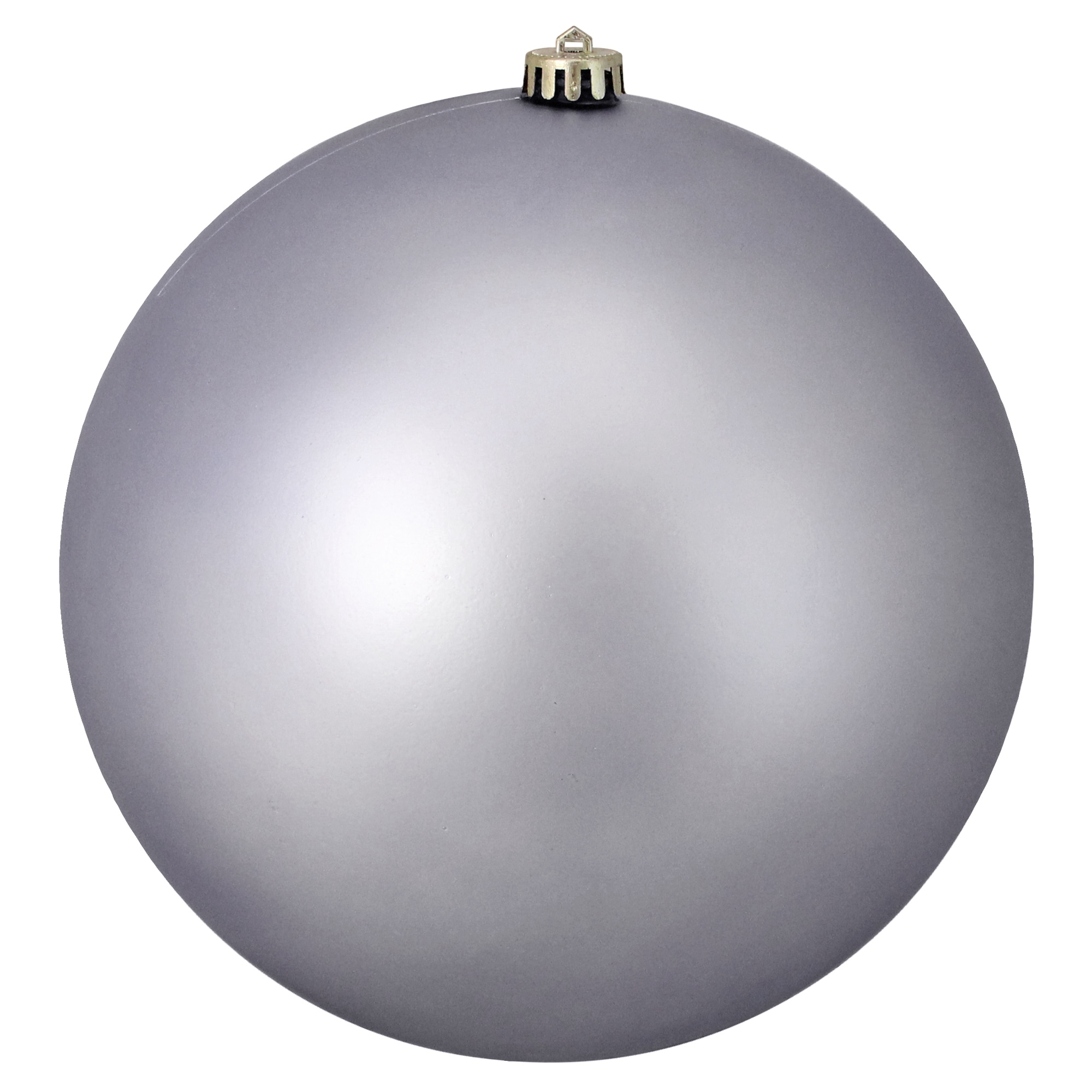 Matte Shatterproof Commercial Christmas Ball Ornament 10" (250Mm) Gray