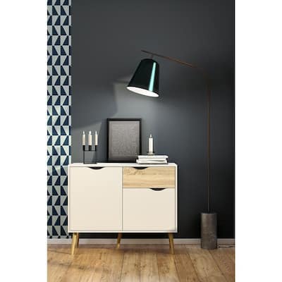 Carson Carrington Kristiansund Two-tone 3-Drawer Sideboard