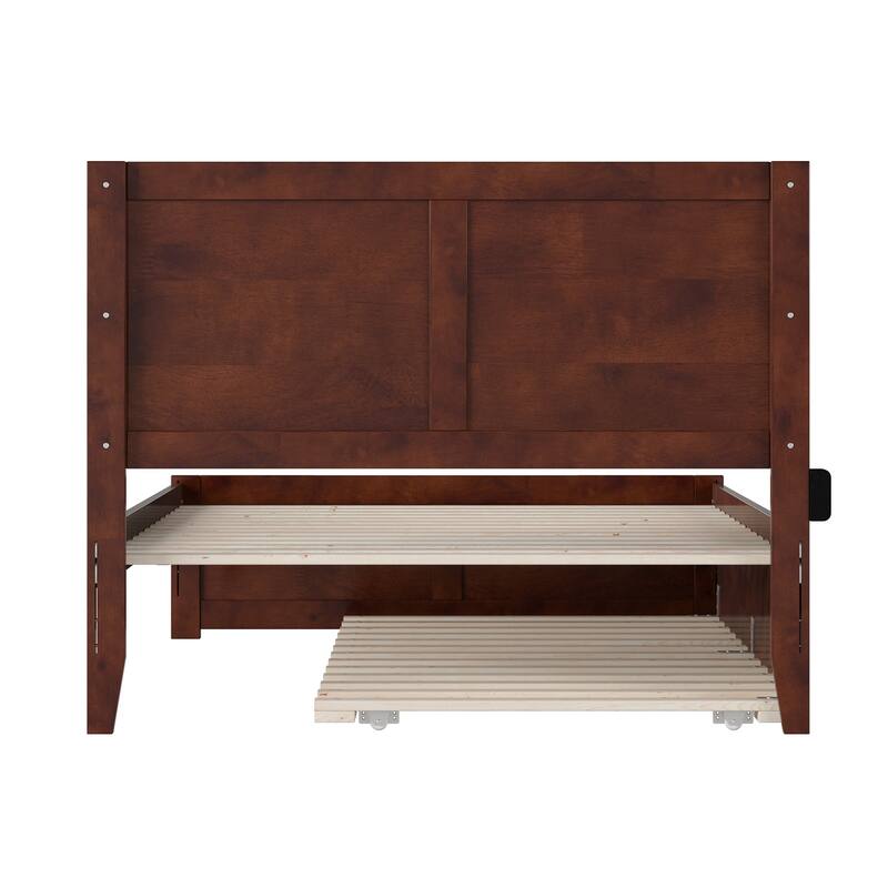 AFI, Canyon Platform Bed with Matching Footboard & Trundle