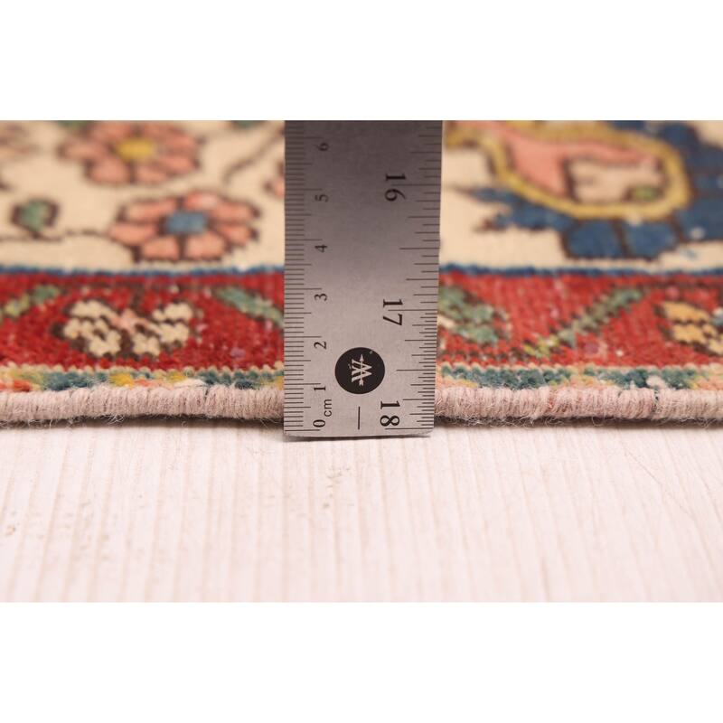 ECARPETGALLERY Hand-knotted Kayseri Vintage Red Wool Rug - 4'11 x 6'9