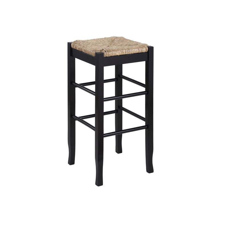 Slaot Woven 29-inch Square Bar Stool