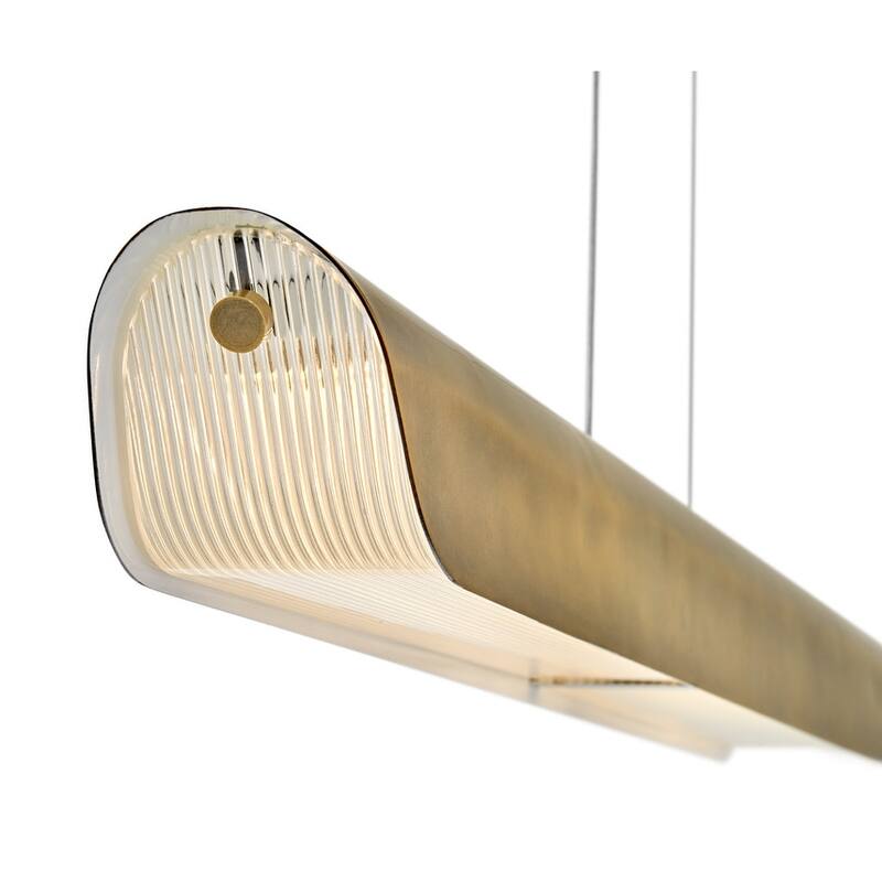 Fredrick Ramond FR41555 Arco 46" Wide LED Linear Chandelier