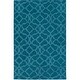 preview thumbnail 28 of 40, Hand-Loomed List Wool Area Rug Cobalt - 6' x 9'