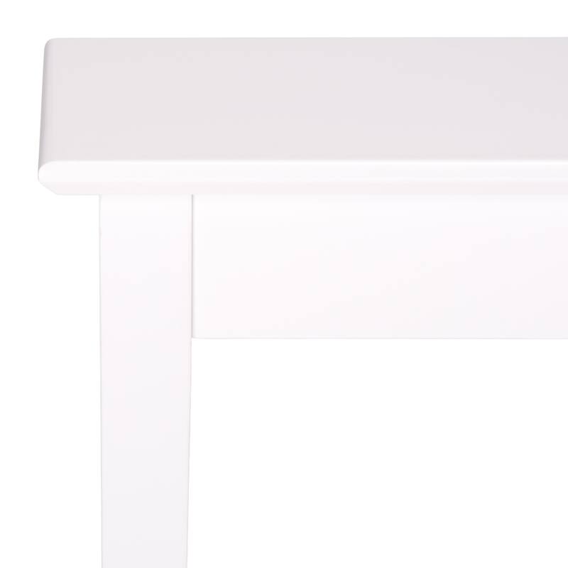 SAFAVIEH Home Entil 2-Legged Console Table - 10"W x 45"D x 35"H