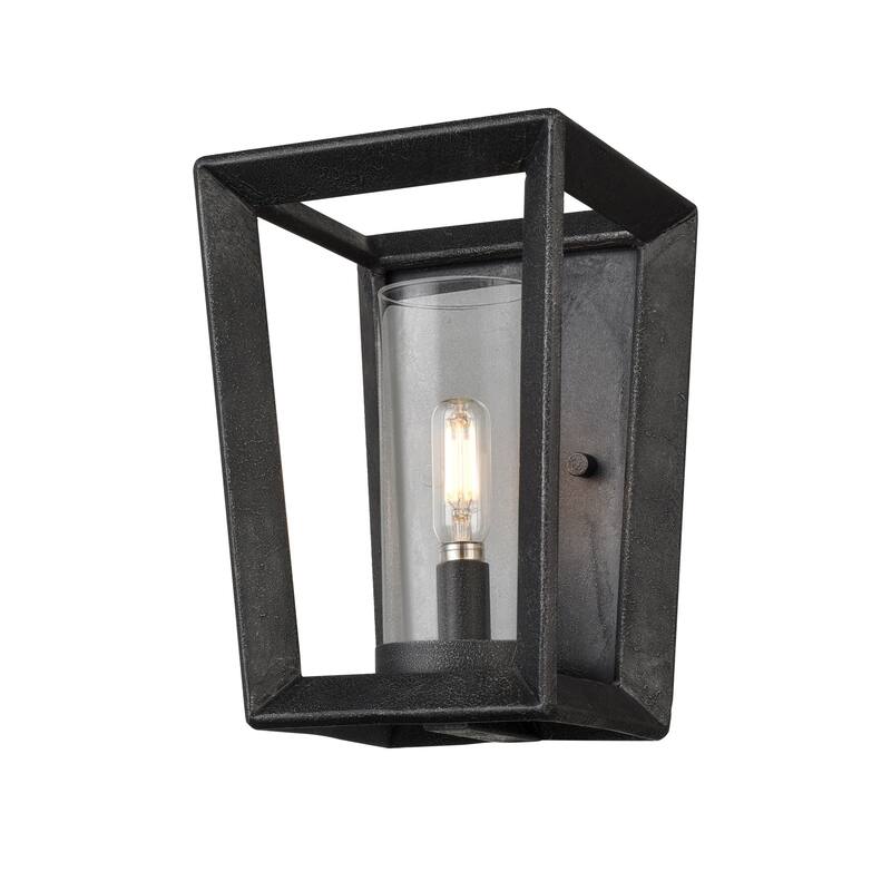 Innovations Lighting 378-1W-10-7 Colchester Sconce Colchester 10" Tall - Weathered Zinc
