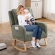 preview thumbnail 23 of 66, HOMYKA 27.5" Wide Rocking Chair for Nursery