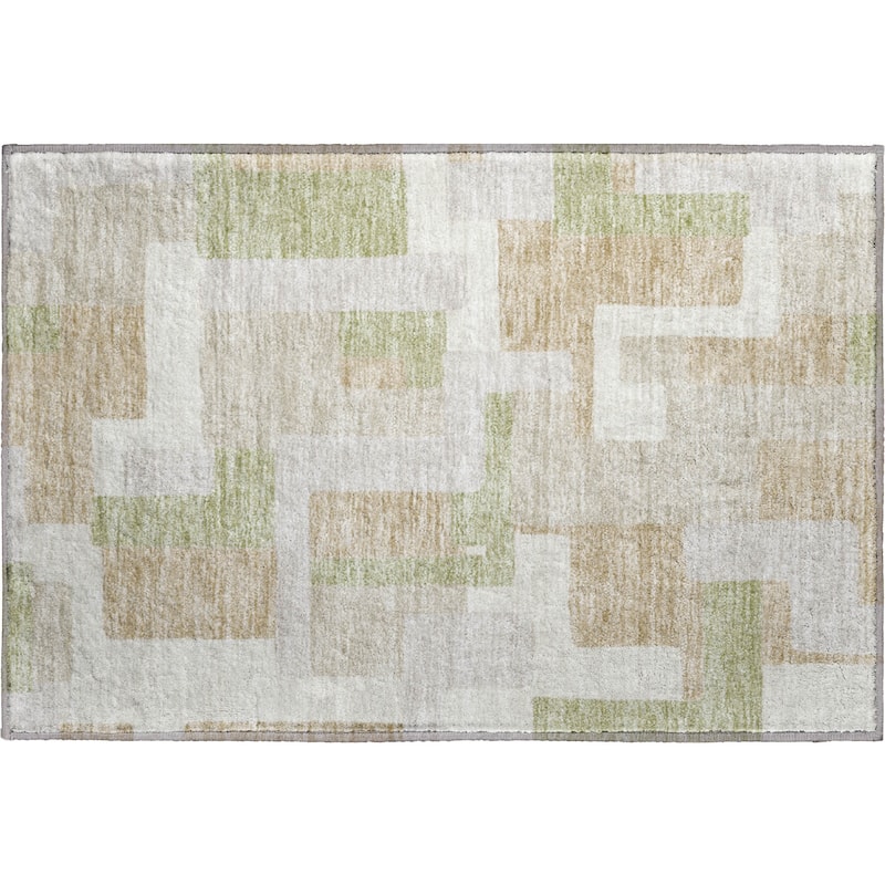 Premium Washable Super Soft Geo Casual Mayfield Rug