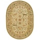 preview thumbnail 27 of 96, SAFAVIEH Handmade Antiquity Izora Traditional Oriental Wool Rug 4'6" x 6'6" Oval - Ivory - Oval