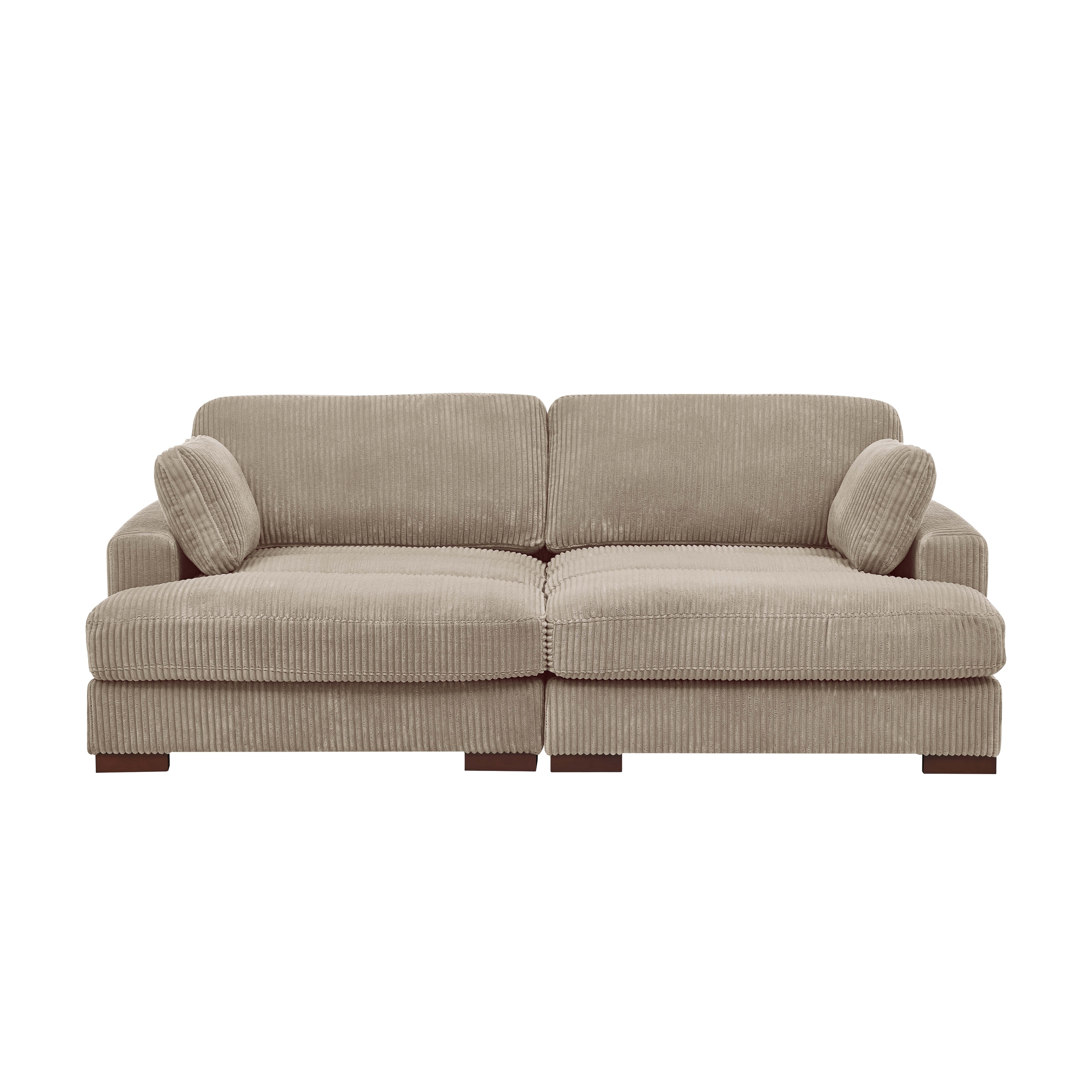 Large Seating Chaise Loveseat