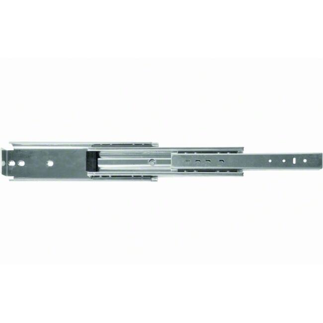 Knape and Vogt 8900 Series 48 Inch Full Extension Side Mount Ball - Zinc