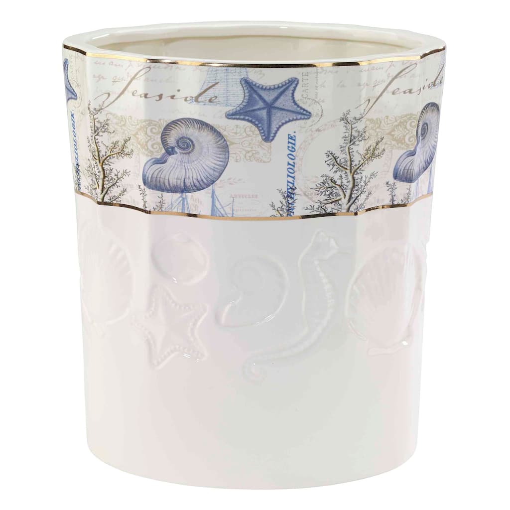 Avanti Linens Antigua Wastebasket