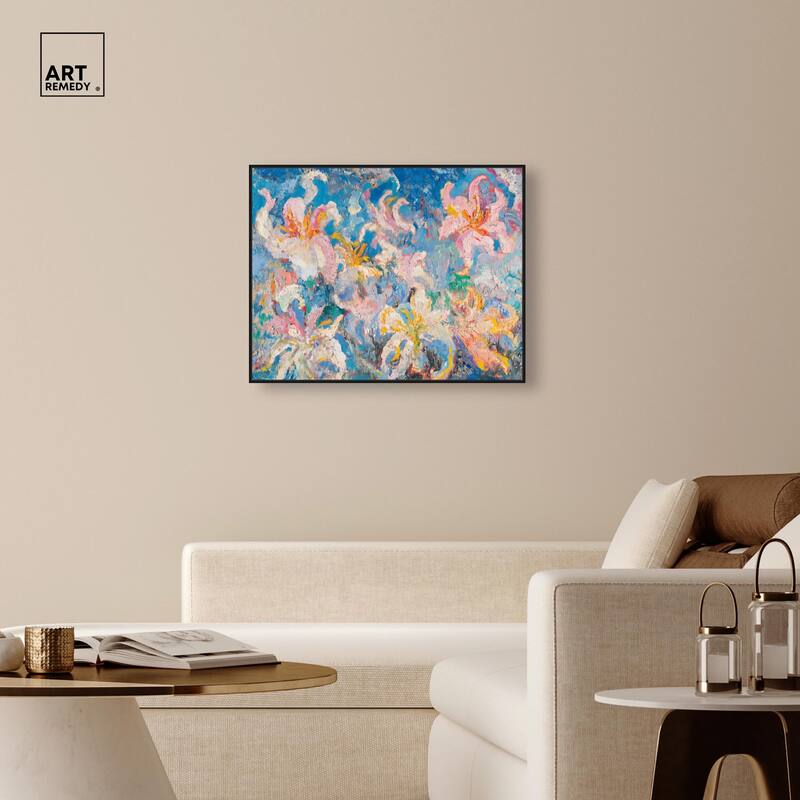 Pastel Riot I Canvas by Art Remedy