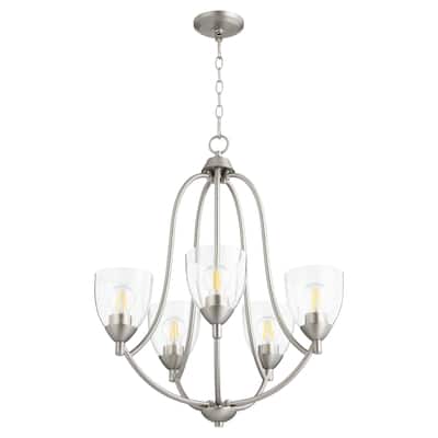 Quorum International Barkley 5 Light 24" Wide Chandelier