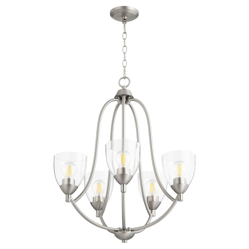 Quorum International Barkley 5 Light 24" Wide Chandelier