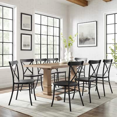 Crosley Joanna 9Pc Dining Set W/Camille Chairs