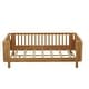 preview thumbnail 15 of 34, Full or Twin Size Wood Low Profile Kids Platform Bed Frame with Rails