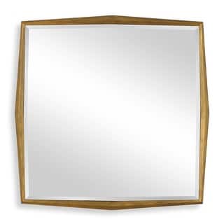 Uttermost On Point Square Gold Mirror