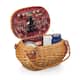 Highlander Picnic Basket Set (Service for 4) - Red
