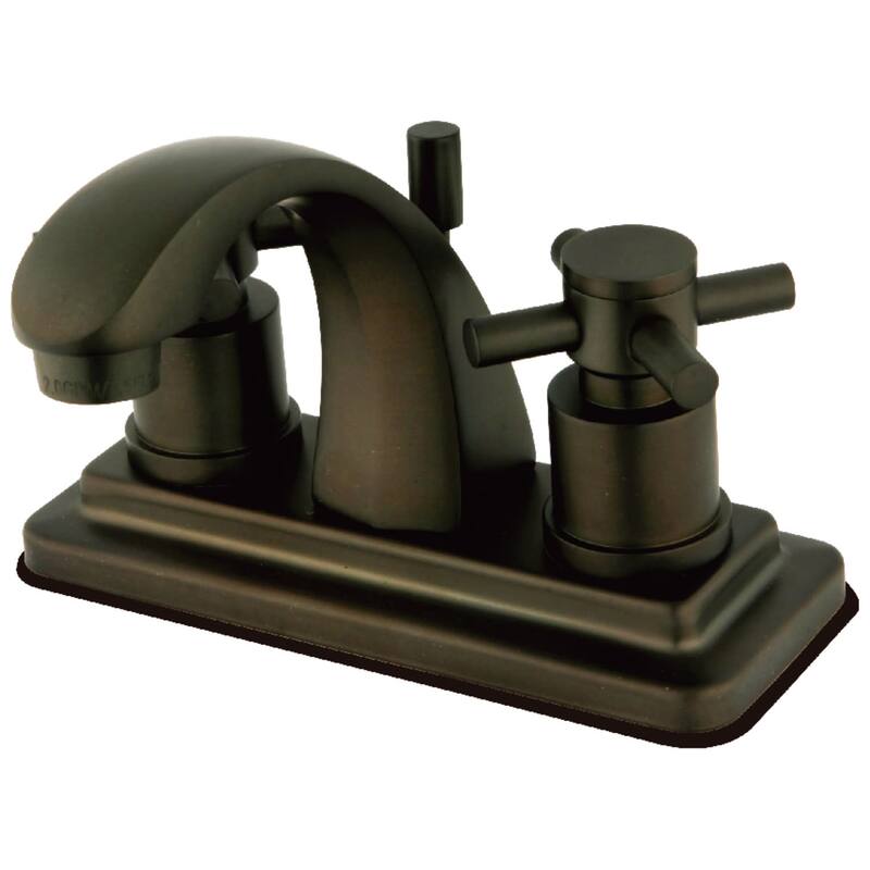 Kingston Brass Concord Centerset Bathroom Faucet with Brass Pop-Up