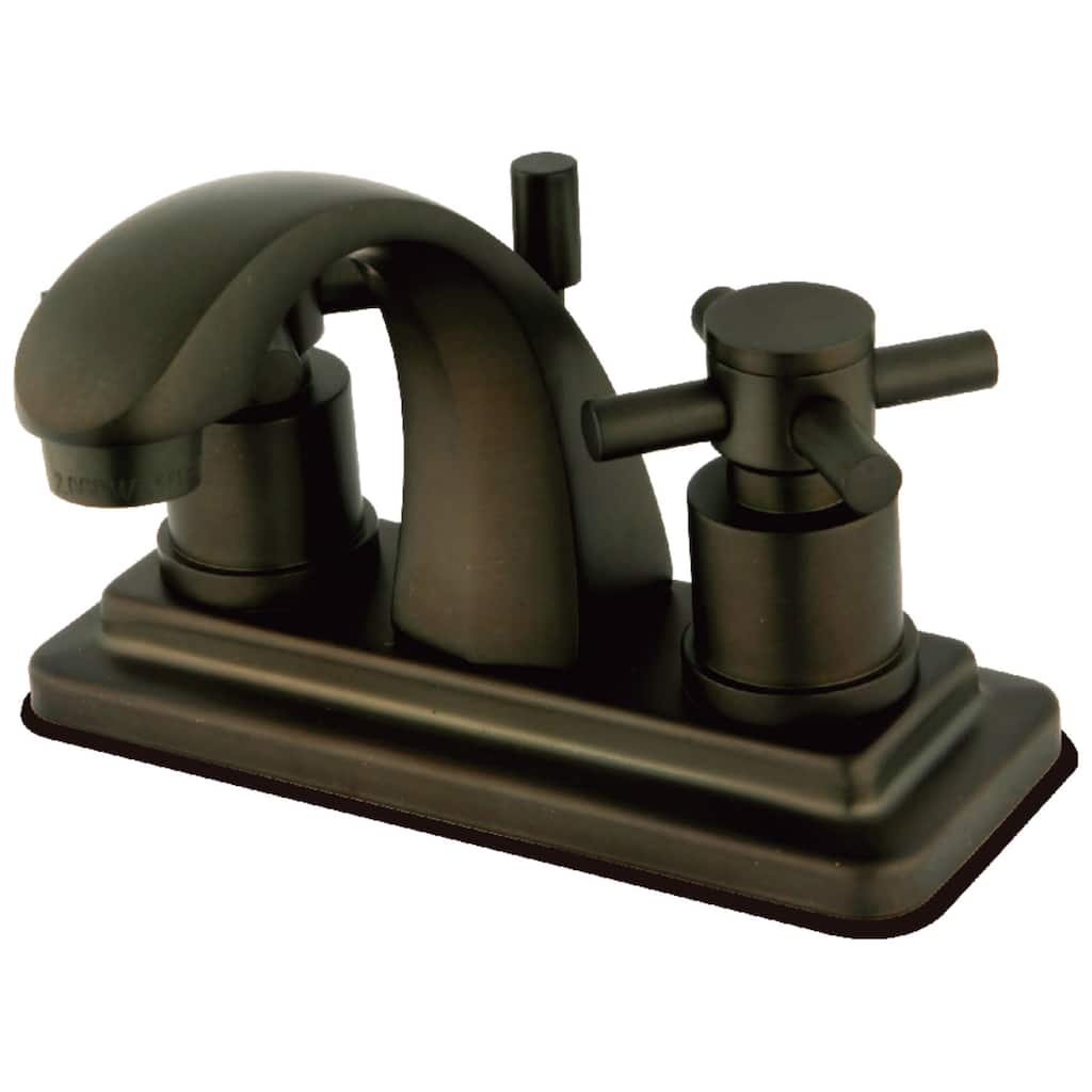 Kingston Brass Concord Centerset Bathroom Faucet with Brass Pop-Up