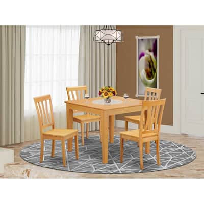 Retro Table and Chair Set - Renaissance Style Dining Furniture